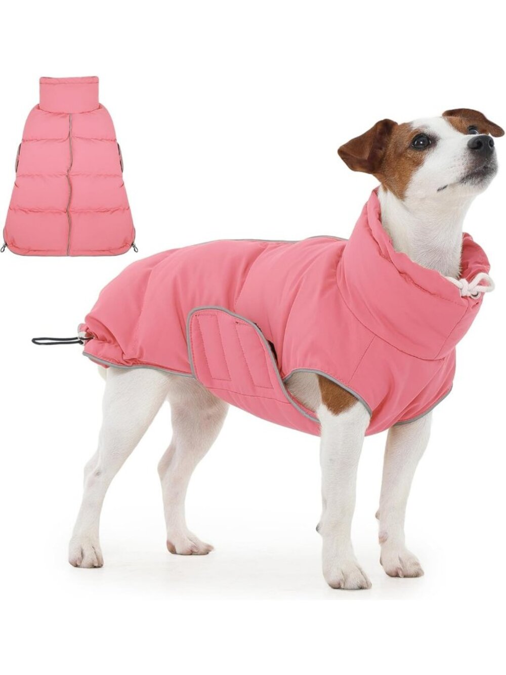 Cozy Dog Puffer Jacket for Small Dogs - Warm Winter Coat, Waterproof & Stylish